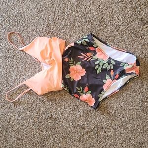 One piece bathing suit